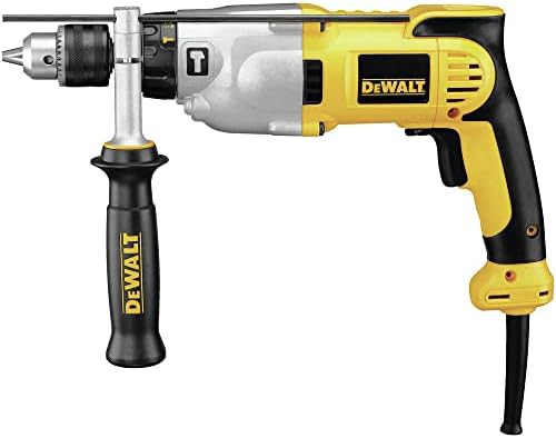Pistol grip corded variable speed hammer drill