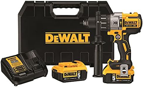 Three speed brushless hammer drill with battery kit