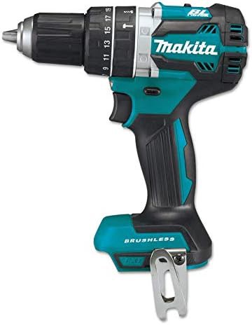 Compact brushless hammer drill 18V bare