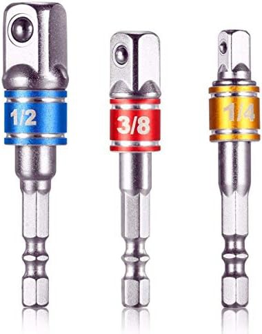Impact grade socket adapter extension set