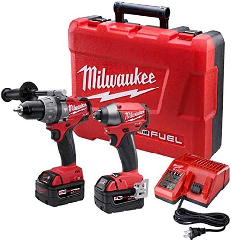 Hammer drill and impact driver combo kit