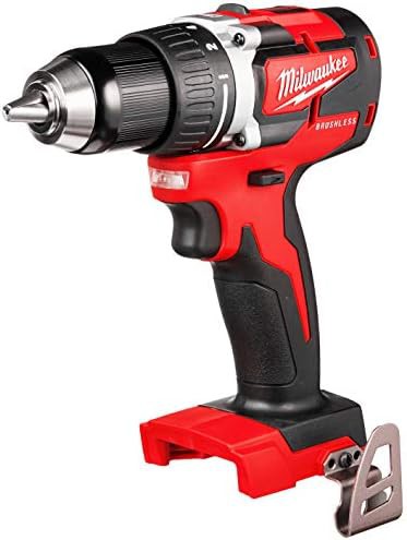 Brushless eighteen volt compact half inch drill