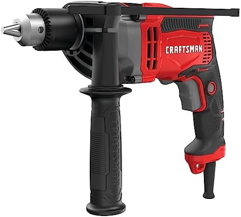 Corded seven amp hammer drill