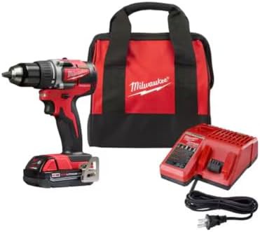 Brushless compact half inch drill driver kit