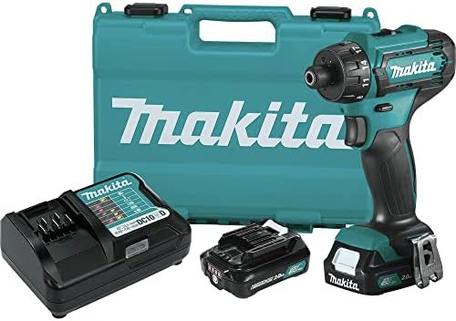Cordless hex driver drill 12V kit