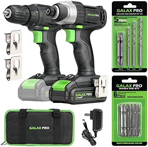 Cordless drill and impact driver combo