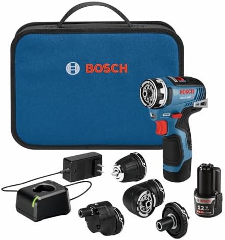 Five in one flexiclick drill driver