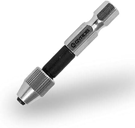 Keyless mini adapter with hex shank