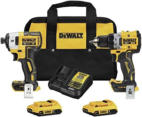 XR brushless drill and impact driver kit