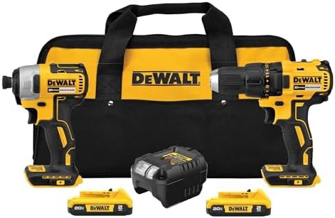 Brushless two tool drill and impact driver combo