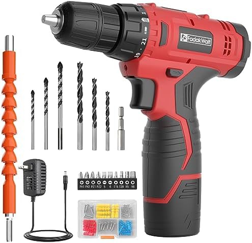 Standard 20V cordless drill and charger