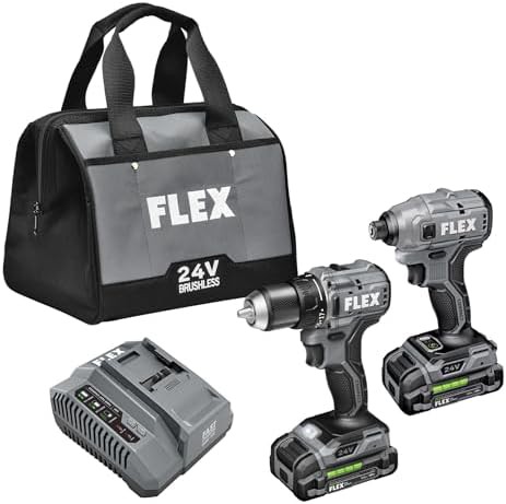 Compact drill and impact driver combo