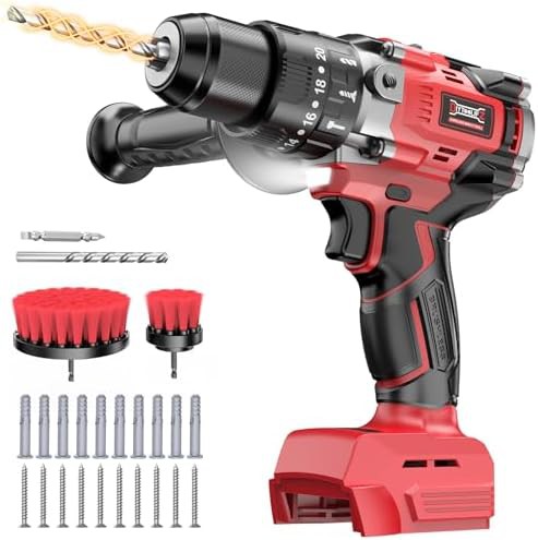 Cordless 18V drill driver for DIY wood projects