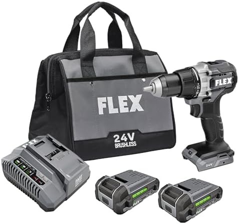 Two speed drill driver with two batteries