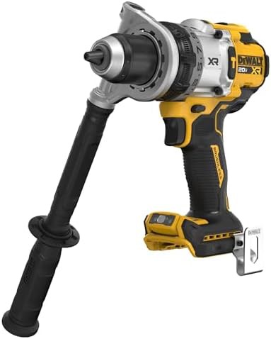 Brushless hammer drill with metal chuck
