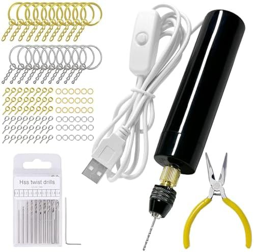 Mini electric drill for resin art and crafts
