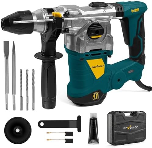 Thirteen amp safety clutch rotary hammer