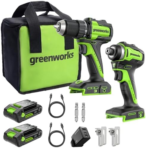 High torque drill and impact driver combo