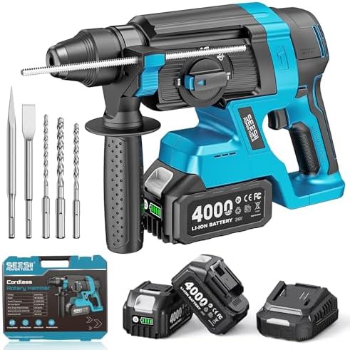 Cordless brushless rotary hammer drill