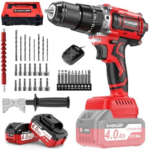 Half inch cordless hammer drill driver