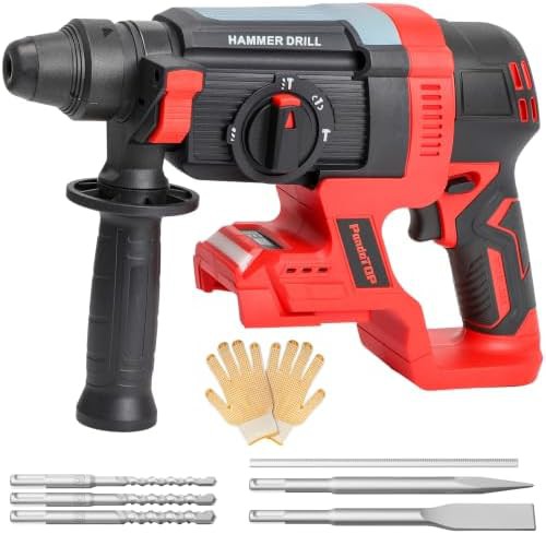 Brushless rotary hammer for Milwaukee batteries