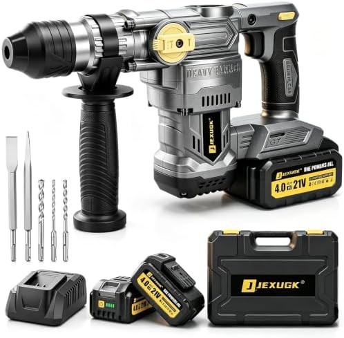 Rotary hammer drill with SDS Plus chuck