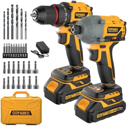 Brushless Cordless Drill and Impact Driver Combo