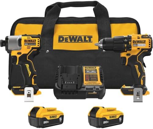 Two tool hammer drill and impact combo